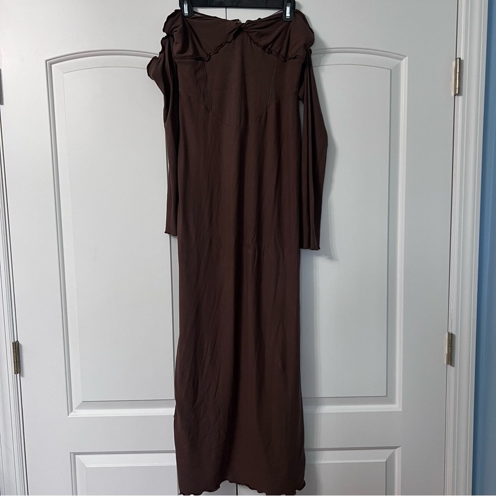 Sabo Skirt Off-Shoulder Maxi Dress
